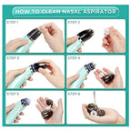 READY STOCK!!Nasal Aspirator 【5 Speeds】Baby Electric Baby Nasal Care Penyedut Hingus Baby Nose Suction