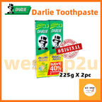 Darlie Toothpaste Value Pack 2in1 ( 225g X 2pcs ) 100% Original Genuine Darlie Product Ubat Gigi Darlie 黑人牙膏