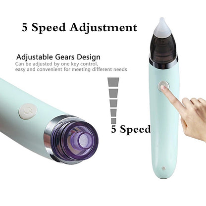 READY STOCK!!Nasal Aspirator 【5 Speeds】Baby Electric Baby Nasal Care Penyedut Hingus Baby Nose Suction