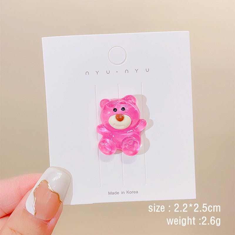 READY STOCK!!!Hole shoes decorative buckle accessories shoes flower buckle cute cartoon pattern garden shoe accessories