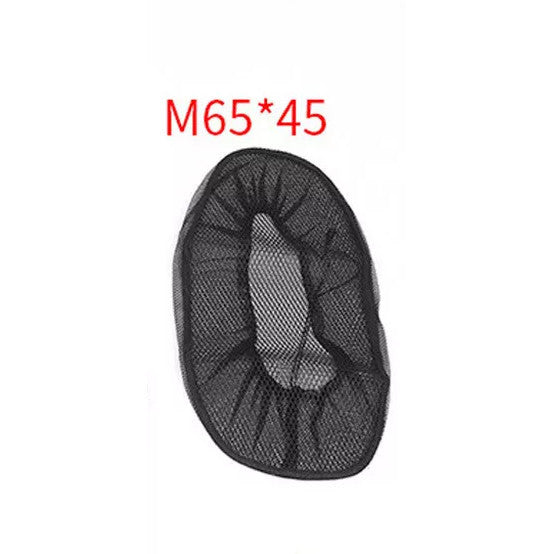 【ReadyStock】New Black Motorcycle Electric Bike Net Seat Cover Mesh Cooling Protector Cushion High Quality