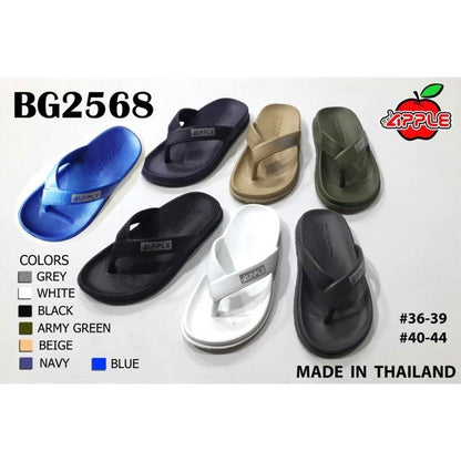 READY STOCKS!!!RED APPLE THAI BG2568 SHOES 泰国防水防滑夹脚拖鞋 Original Thailand