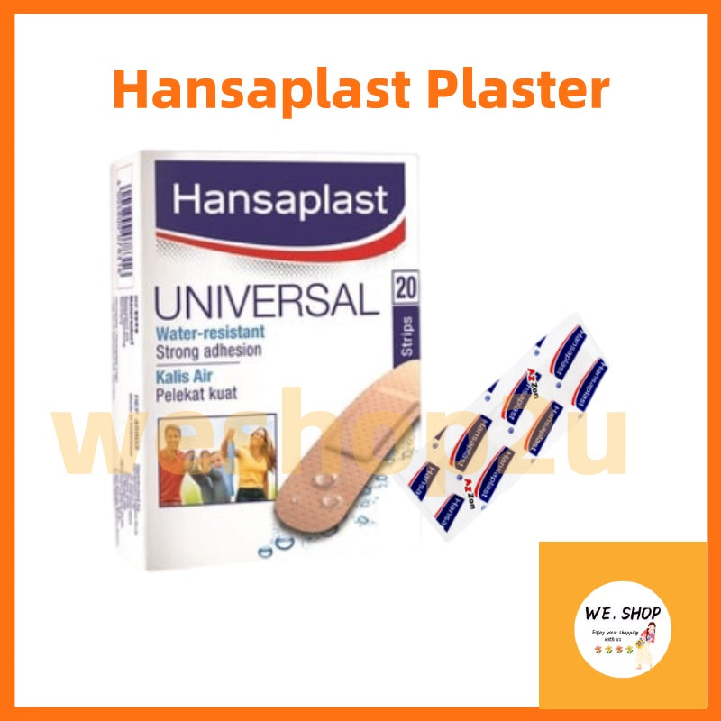 READY STOCK!!! Hansaplast Water Resistance (20s)