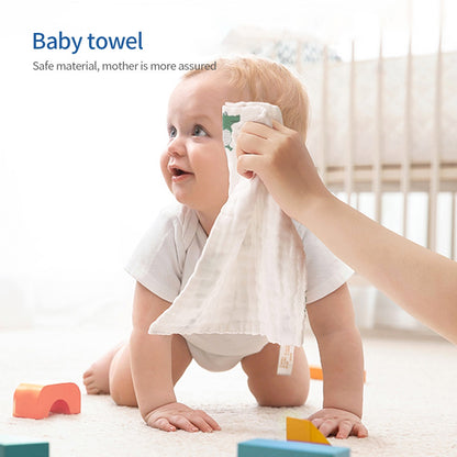 READY STOCK!!!! 6 Layers Baby Handkerchief Infant Towel Newborn Face Bath Towel Cotton Bib Bayi Sapu tangan