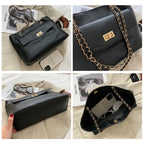 READY STOCK!!!BSB1101 PU Sling Bag New Fashion Casual Lady Handbag Beg Solid Color Shoulder Casual Bucket Bags大容量斜挎包