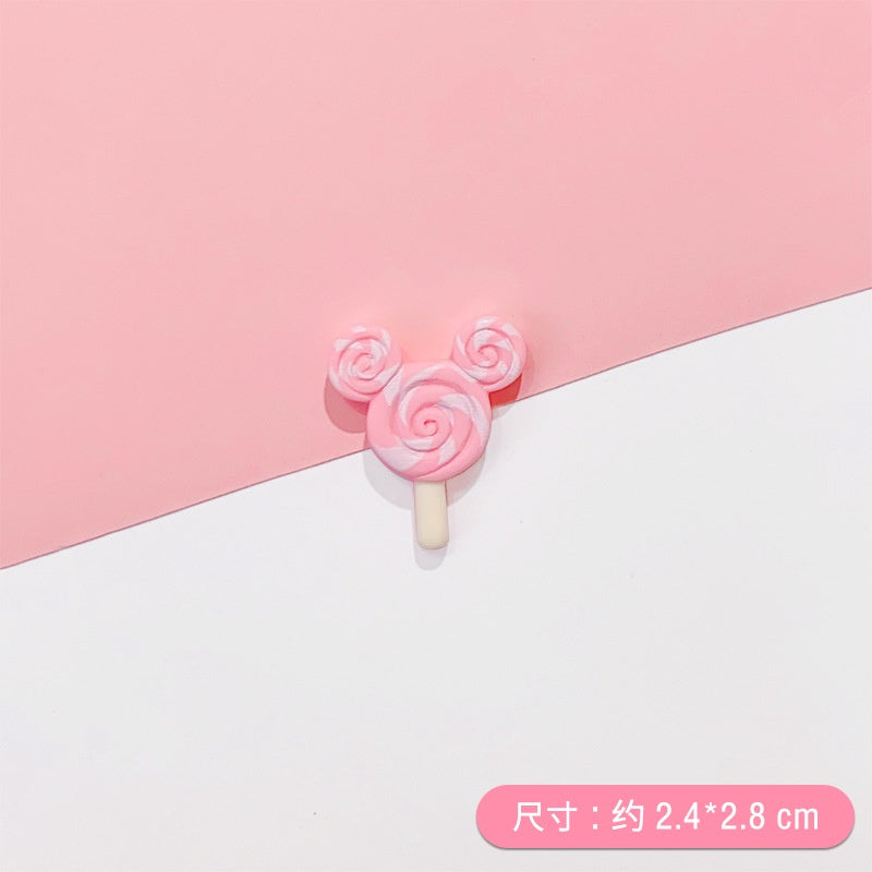 READY STOCK!!!Hole shoes decorative buckle accessories shoes flower buckle cute cartoon pattern garden shoe accessories