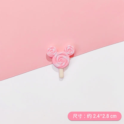 READY STOCK!!!Hole shoes decorative buckle accessories shoes flower buckle cute cartoon pattern garden shoe accessories
