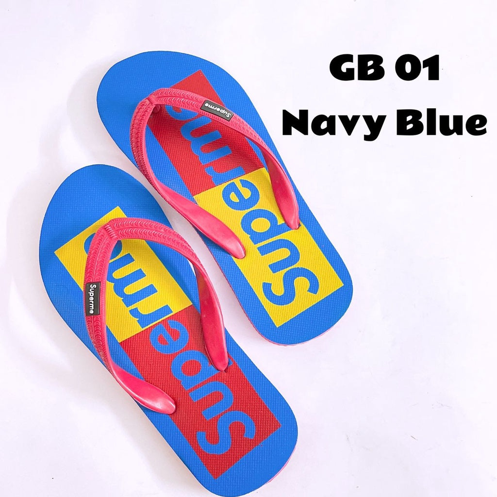 READY STOCK!!!Superme Adult Sandal  GB 01夹脚拖鞋