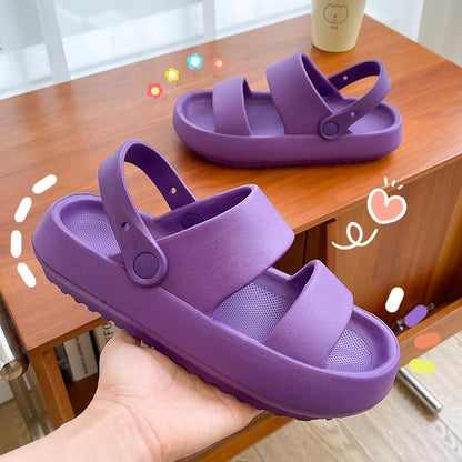 READY STOCK !!!EVA Women Outdoor Slipper Selipar Perempuan Casual Soft 6009/5012XLS
