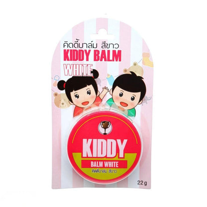 (READYSTOCK) Kiddy Balm White/Green 22g Original Thailand 泰国正品 | 舒缓感冒鼻塞 | 缓解头痛晕车 | 儿童及成人适用