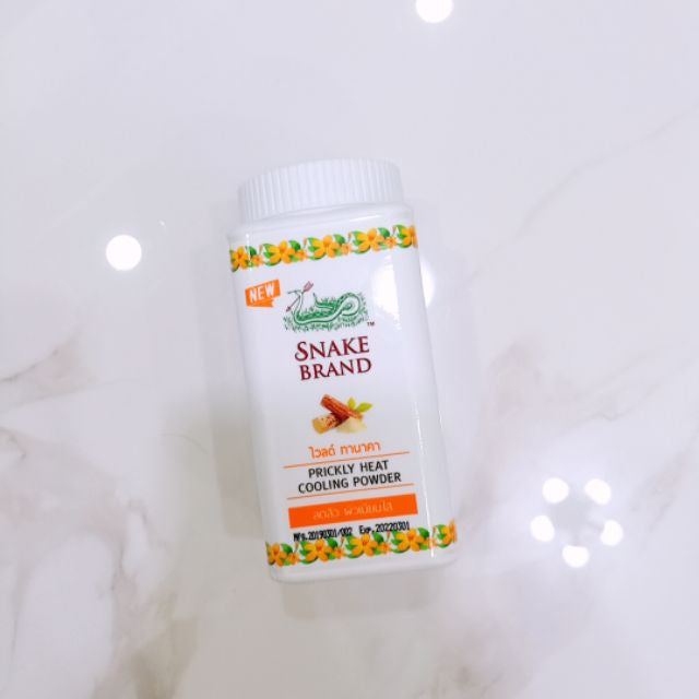 READY STOCKS!!!SNAKE BRAND PRICKLY HEAT COOLING POWDER 50G/140G/280G/420G  SNAKE POWDER ORIGINAL THAILAND泰国蛇牌爽身粉