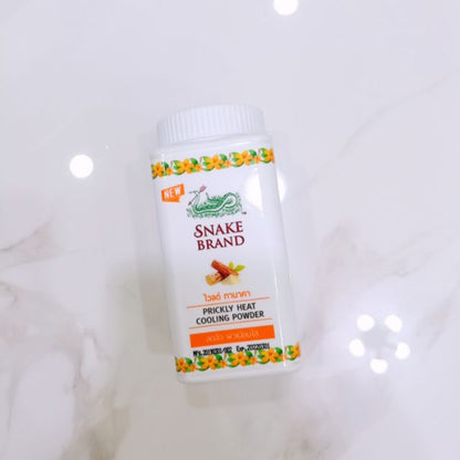 READY STOCKS!!!SNAKE BRAND PRICKLY HEAT COOLING POWDER 50G/140G/280G/420G  SNAKE POWDER ORIGINAL THAILAND泰国蛇牌爽身粉