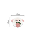 READY STOCK!!!Silicone Heat Insulation Pad Cartoon Cup Mat Anti-scalding Anti-skid Coaster Milk Coffee Cup Mats隔热垫