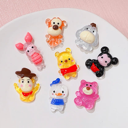 READY STOCK!!!Hole shoes decorative buckle accessories shoes flower buckle cute cartoon pattern garden shoe accessories