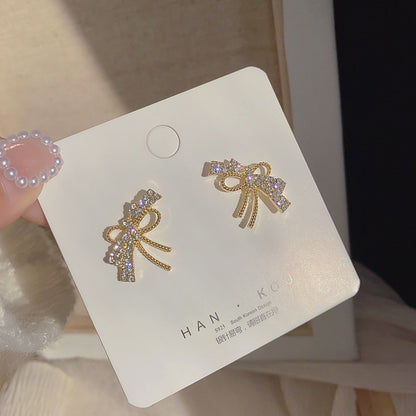 READY STOCK!!!2020 New Fashion Bear Drop Earrings Korean Alloy Cartoons Earring for Women