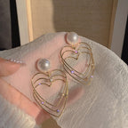 READY STOCK!!!2020 New Fashion Bear Drop Earrings Korean Alloy Cartoons Earring for Women
