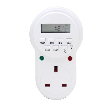 READY STOCK‼️ Countdown Timer Socket Plug-in Switch Pengawal Masa Suis Automatik Untuk Peralatan Elektrik 插座式倒计时定时器