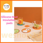 READY STOCK!!!Silicone Heat Insulation Pad Cartoon Cup Mat Anti-scalding Anti-skid Coaster Milk Coffee Cup Mats隔热垫
