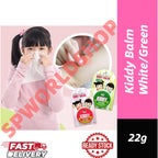 (READYSTOCK) Kiddy Balm White/Green 22g Original Thailand 泰国正品 | 舒缓感冒鼻塞 | 缓解头痛晕车 | 儿童及成人适用