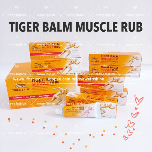 READY STOCK!!!TIGER BALM Muscle Rub Fast Relief (30g) 虎标酸痛膏 expired