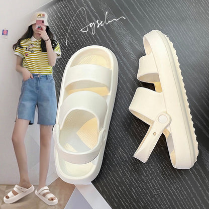 READY STOCK !!!EVA Women Outdoor Slipper Selipar Perempuan Casual Soft 6009/5012XLS