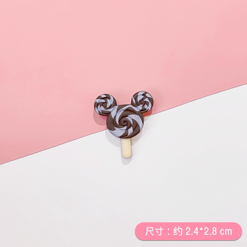 READY STOCK!!!Hole shoes decorative buckle accessories shoes flower buckle cute cartoon pattern garden shoe accessories