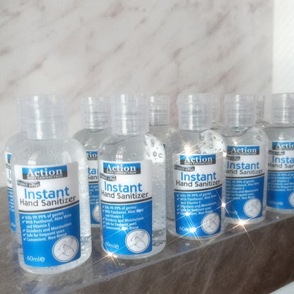 Ready Stock!!!ACTION Hand Sanitizer 60ml Original 75% Alcohol KILL 99/9 GERMS POCKET HAND SANITIZER免洗手消毒液