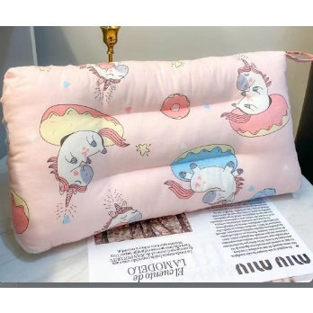 Ready Stock Washable Baby Pillow Children's Cotton  Pea Fleece Quick Dry Soothing Sleep Aid Pillowchildren 纯棉儿童枕头