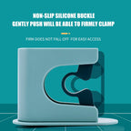 READY STOCK!!! Non-Marking Mop Holder | Wall-Mounted Punch-Free Mop Clip | Household Bathroom Storage Hook 免打孔拖把架