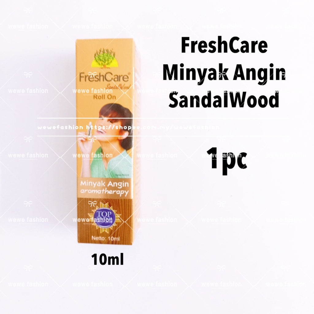 READY STOCK!!!ORIGINAL Minyak Angin Fresh Care Roll On AROMATHERAPY 10ML