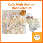 READY STOCK! Baby Muslin Cotton Washcloths | Soft Multi-Layer Face Towel | Baby Feeding Bibs | Multi-Style 婴儿棉纱洗脸巾 |