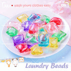 READY STOCK!!!Laundry Gel Beads Magic Washing Cleaner Lasting Liquid Condensate Bead  Lasting Fragrance Perfume【1pc】