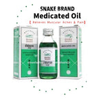 READY STOCK!!!Snake Brand Medicated Oil Original THAILAND 60ml