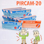 READY STOCK!!!PIRCAM-20 (10capsule/tablet) Original Thailand Relief Headache and Body Pains标康胶丸-20
