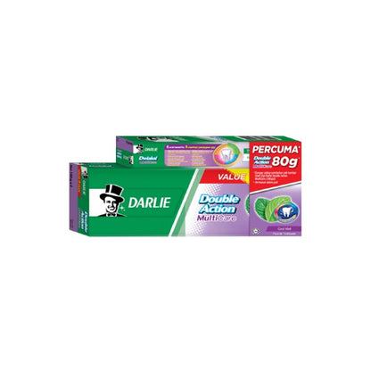 Darlie Toothpaste Value Pack 2in1 ( 225g X 2pcs ) 100% Original Genuine Darlie Product Ubat Gigi Darlie 黑人牙膏