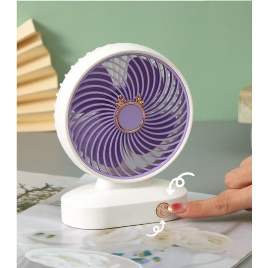 READY STOCK!!! Portable Desk Fan | Mini Table Fan | USB Rechargeable | Clip-on & Handheld Cooling Fan  便携桌面风扇 迷你桌扇