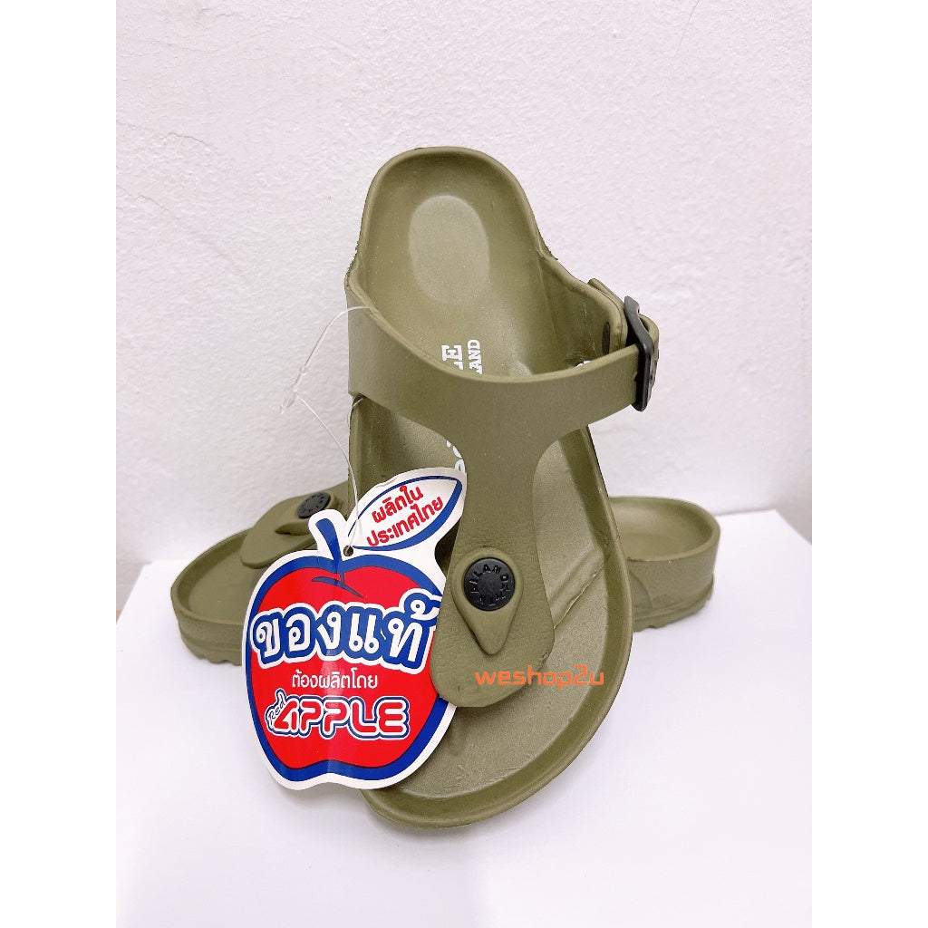 Original Thailand Red Apple BG2565 Kids T-Strap  Unisex Sandal I Red Apple Selipar Ringan Budak #28-35 泰国儿童防水韩式拖鞋