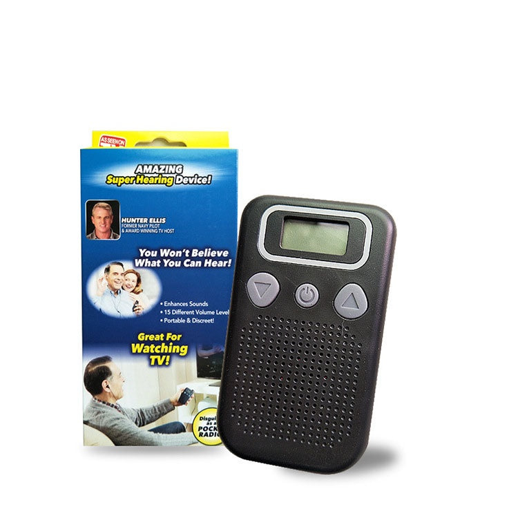 READY STOCK!!! Hearing Aid Rechargeable Behind-the-ear Amplified Earphone Sound Amplifier For The Elderly flower