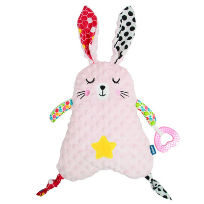 READY STOCK!!Baby Infant Soothing Toy Colour Animal Sleeping Stuff Doll Plushie Comforting Towel Patung Tidur Budak Bayi