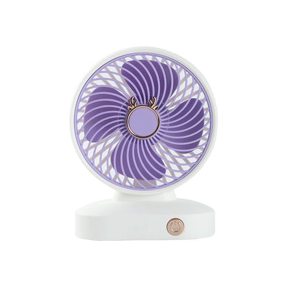 READY STOCK!!! Portable Desk Fan | Mini Table Fan | USB Rechargeable | Clip-on & Handheld Cooling Fan  便携桌面风扇 迷你桌扇