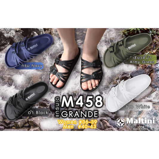 READY STOCK!!!Maltini M458 Sandal Lelaki Perempuan Unisex Sandals Original THAILAND 泰国防水拖鞋