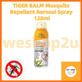 Ready Stock!!! TIGER BALM Mosquito Repellent Aerosol Spray 120ml 虎标驱蚊喷雾 120ml