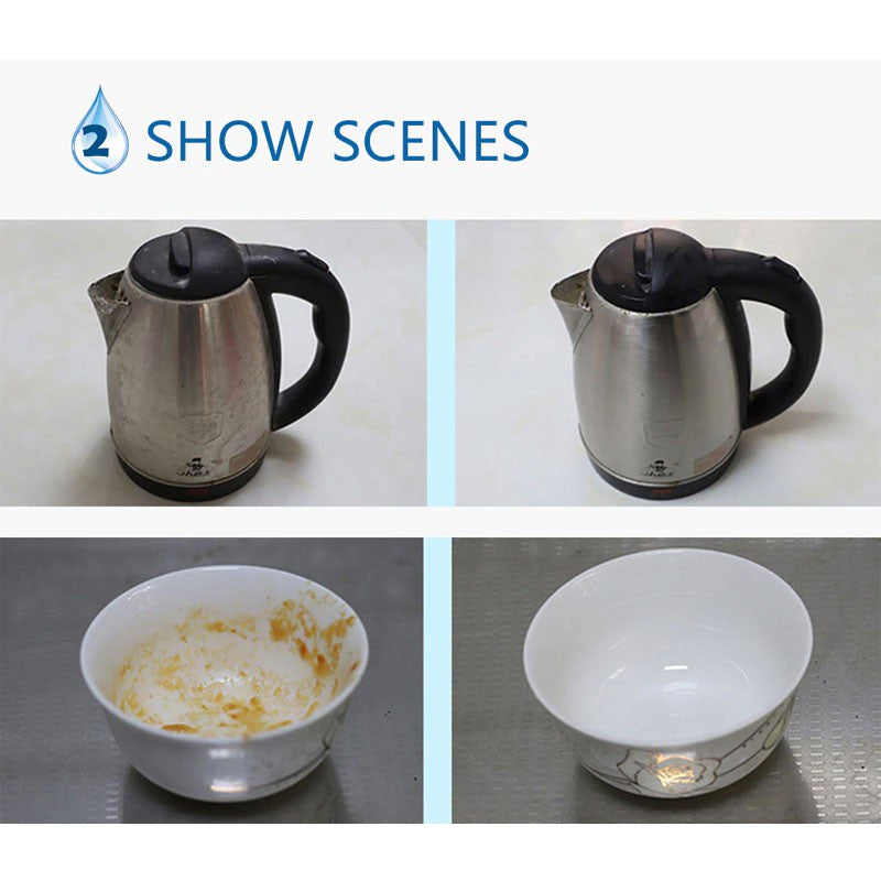 READY STOCK!!! Magic Nano Sponge Eraser | Wood Pulp & Emery Cleaning Sponge | Kitchen & Bathroom Cleaner 魔术纳米木浆金清洁海绵