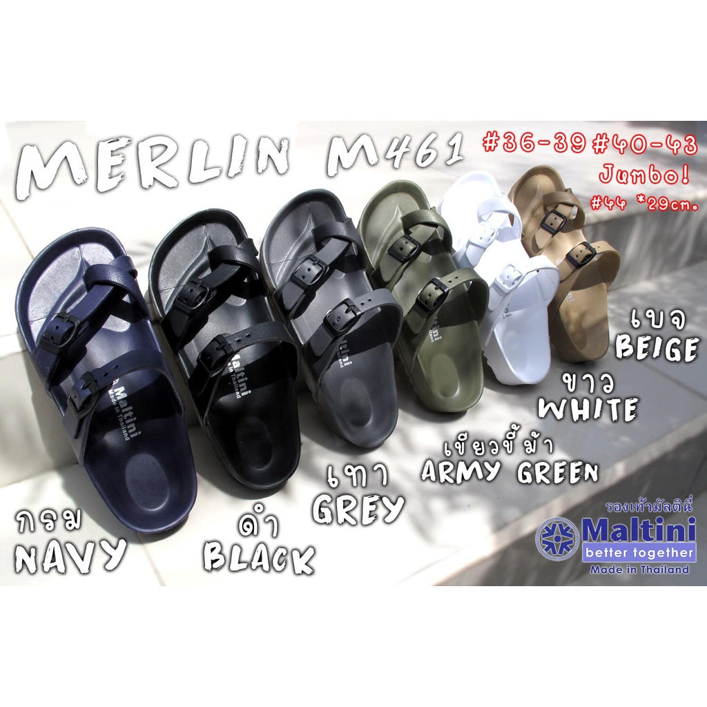 READY STOCK!!!Maltini Sandal M461 (6 Colour available) Original THAILAND 泰国防水拖鞋