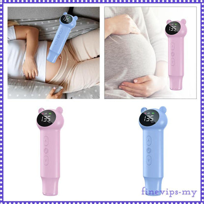 READY STOCK!!!  Intelligent Noise Reduction Fluctuation Portable Reminder Baby Monitor Fetal Heartbeat for Baby