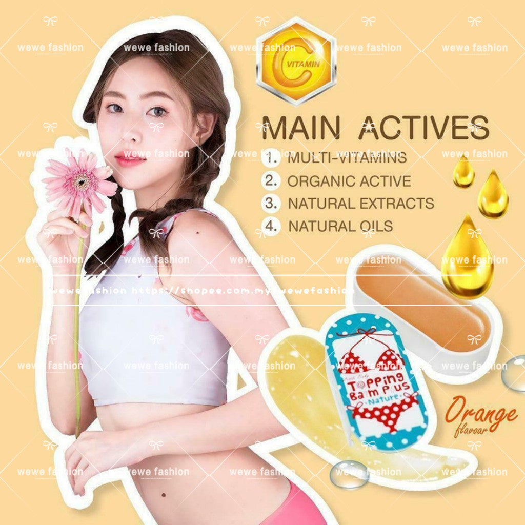 READY STOCK!!!Topping Balm Plus Natural Whitening [Blackspot remover]