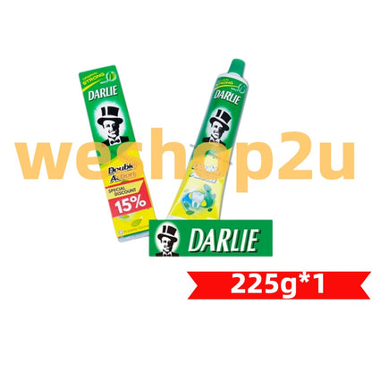 Darlie Toothpaste Value Pack 2in1 ( 225g X 2pcs ) 100% Original Genuine Darlie Product Ubat Gigi Darlie 黑人牙膏