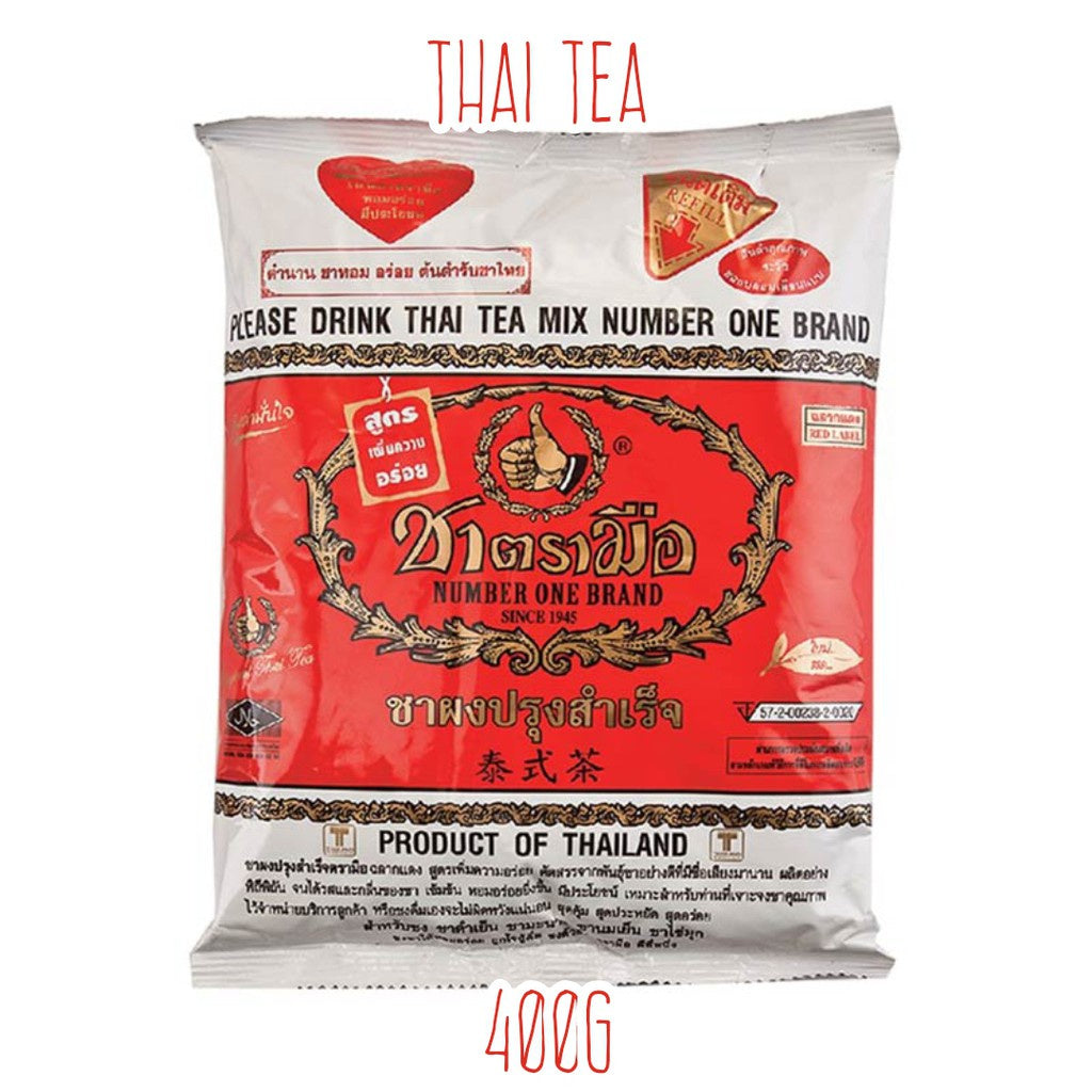 READY STOCK!!!HALAL Thai Chatramue  Thai Tea Thai Green Tea Teh Merah Teh Hijau 400g/200g 泰国手标茶 红茶 & 绿茶