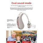 READY STOCK!!! Hearing Aid Rechargeable Behind-the-ear Amplified Earphone Sound Amplifier For The Elderly flower