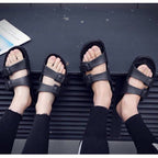 READY STOCK!!!RED APPLE Double Strip BG2562 SHOES 泰国防水防滑双带拖鞋 Original Thailand